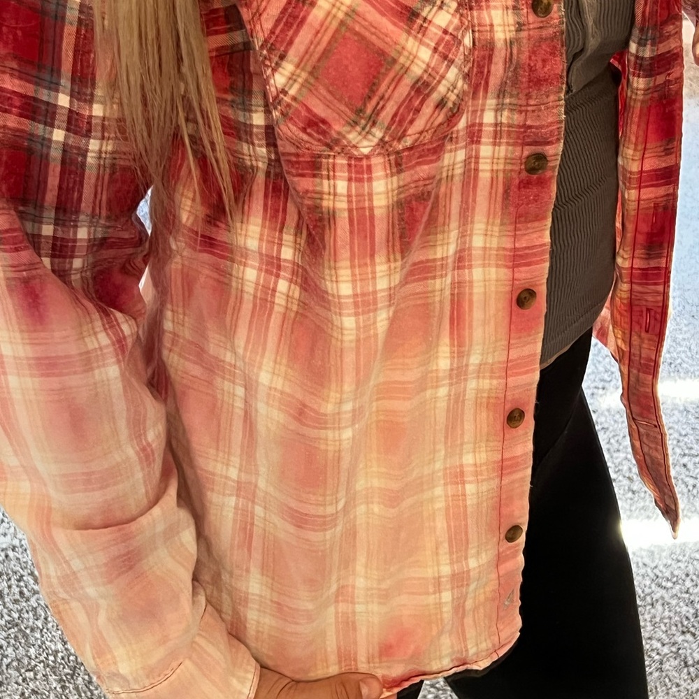 Eddie bauer bleached flannel
